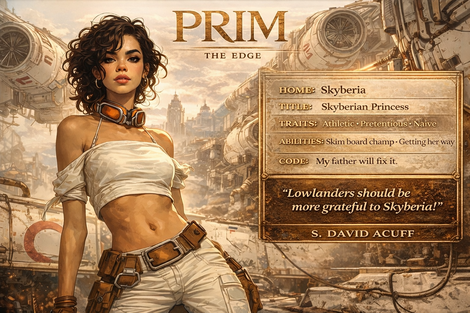 Prim character sheet